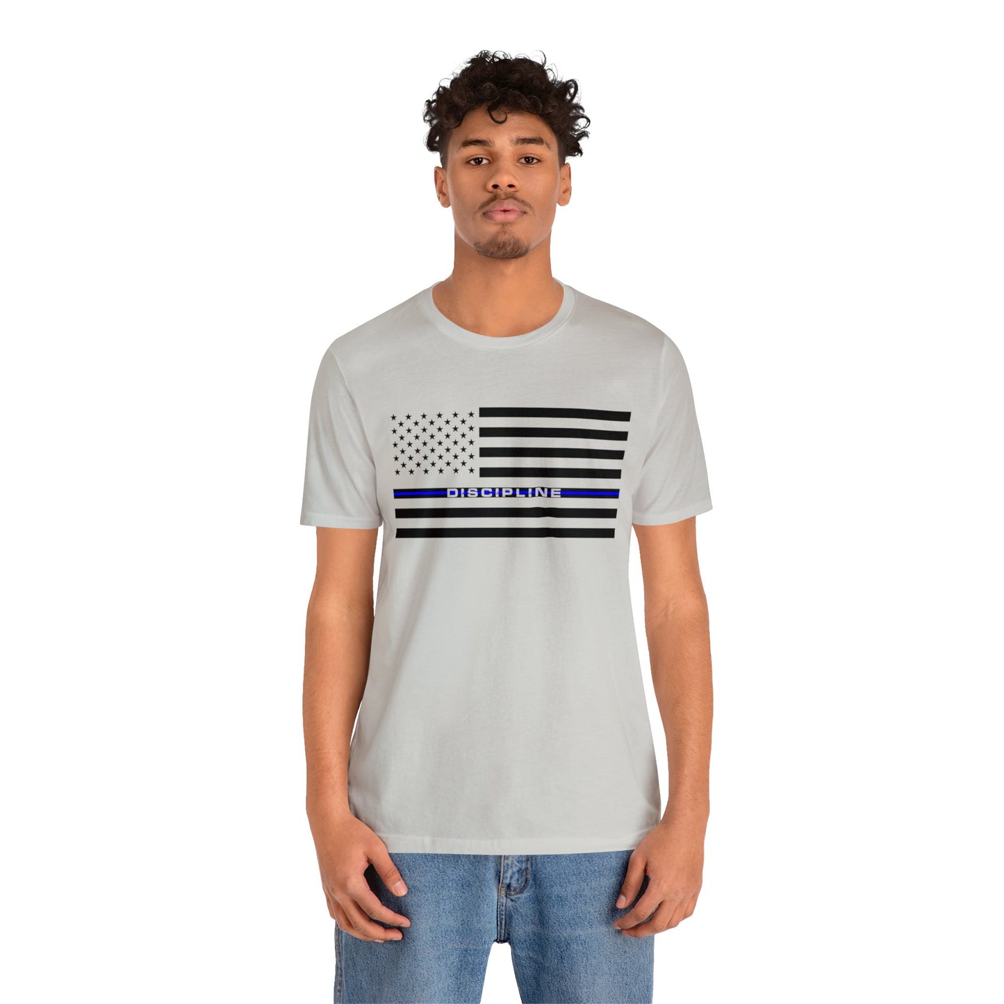 Classic Collection - Thin Blue Line (Discipline) - Unisex Jersey Short Sleeve Tee