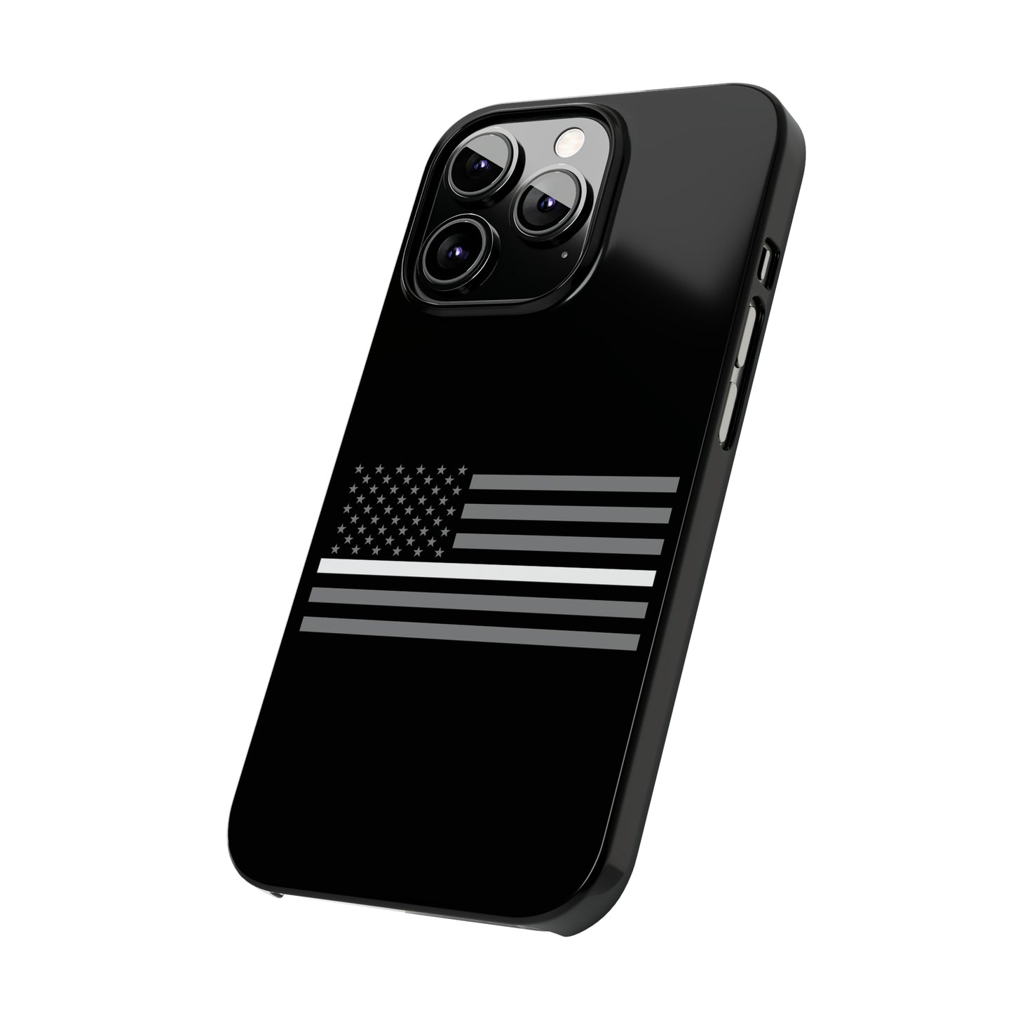 Never Forget Collection (Thin White Line) - iPhone Cases