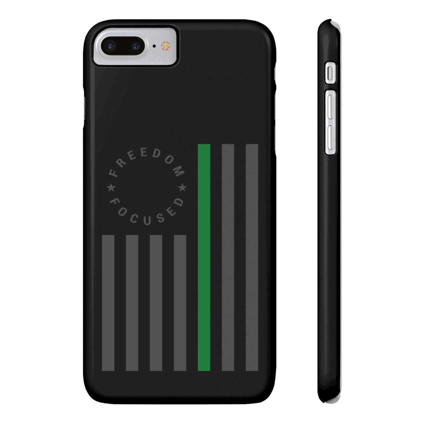 Freedom Collection (Thin Green Line) - iPhone Cases