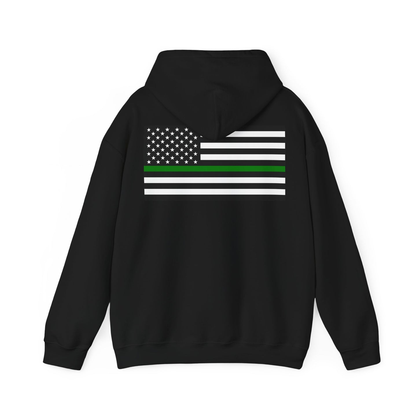 Standard Collection (Thin Green Line)  - Unisex Cruiser Hoodie