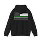 Standard Collection (Thin Green Line)  - Unisex Cruiser Hoodie