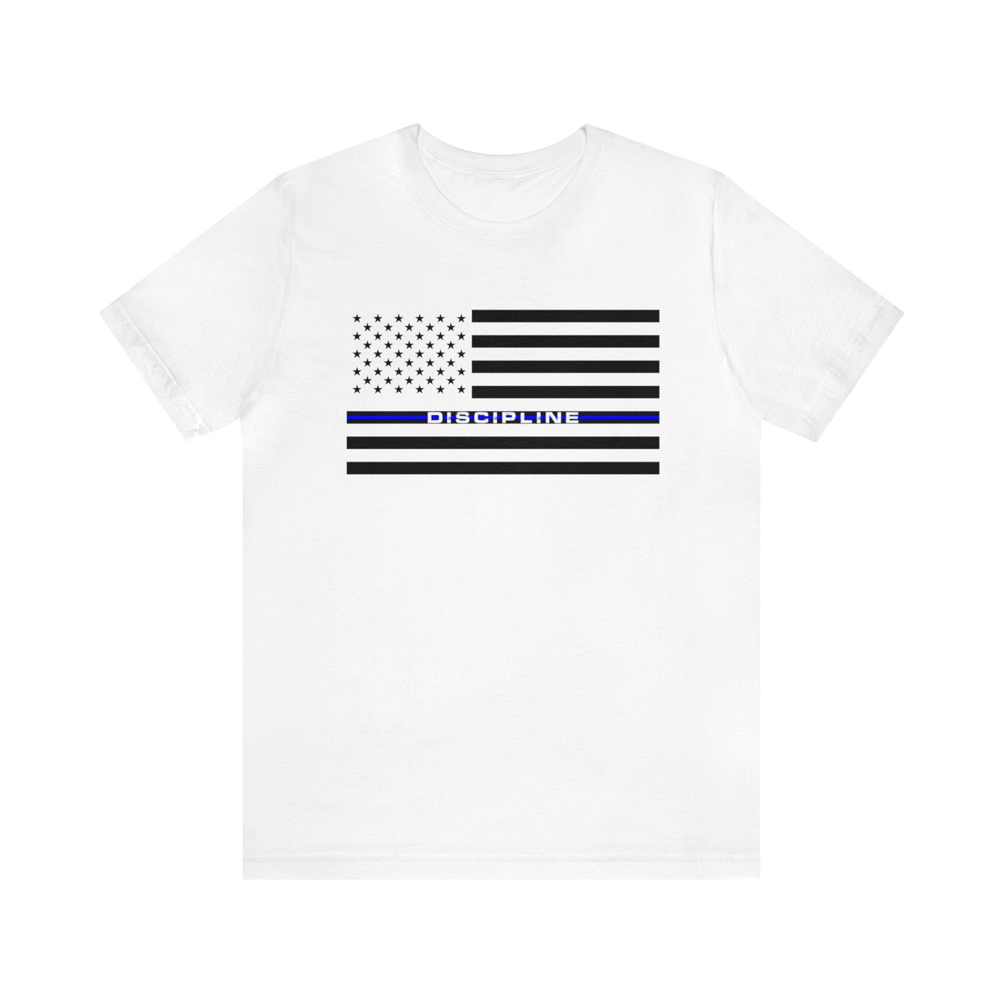 Classic Collection - Thin Blue Line (Discipline) - Unisex Jersey Short Sleeve Tee