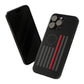 Freedom Collection - (Thin Red Line) - iPhone Cases