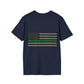 Never Forget Collection (Thin Green Line) - Unisex Softstyle T-Shirt