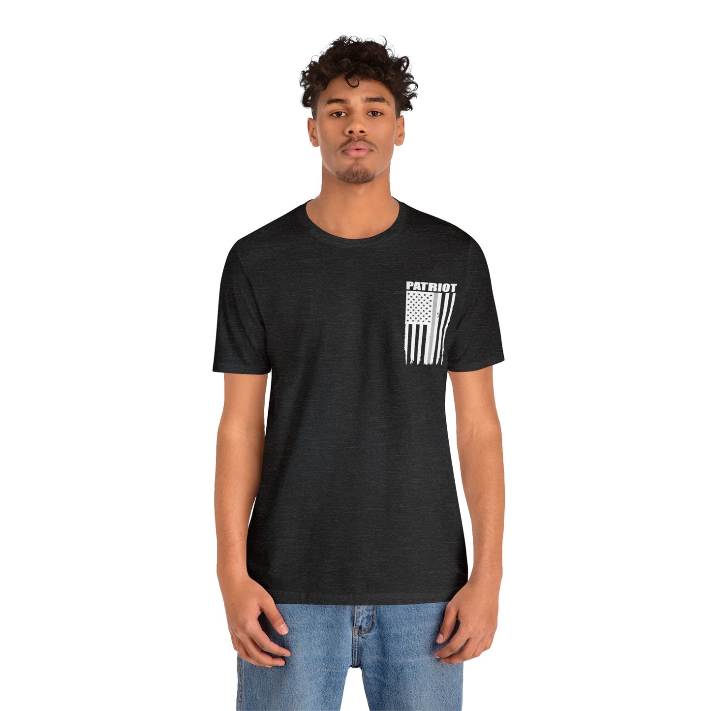 Patriot Collection (Thin Silver Line) - Unisex Fuser T-shirt