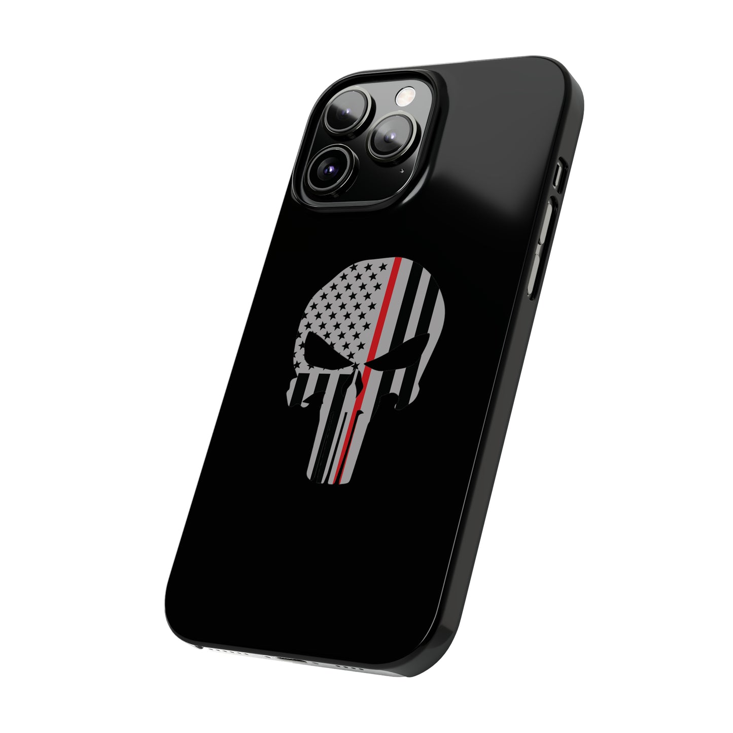 American Punisher Collection (Thin Red Line) - iPhone Cases