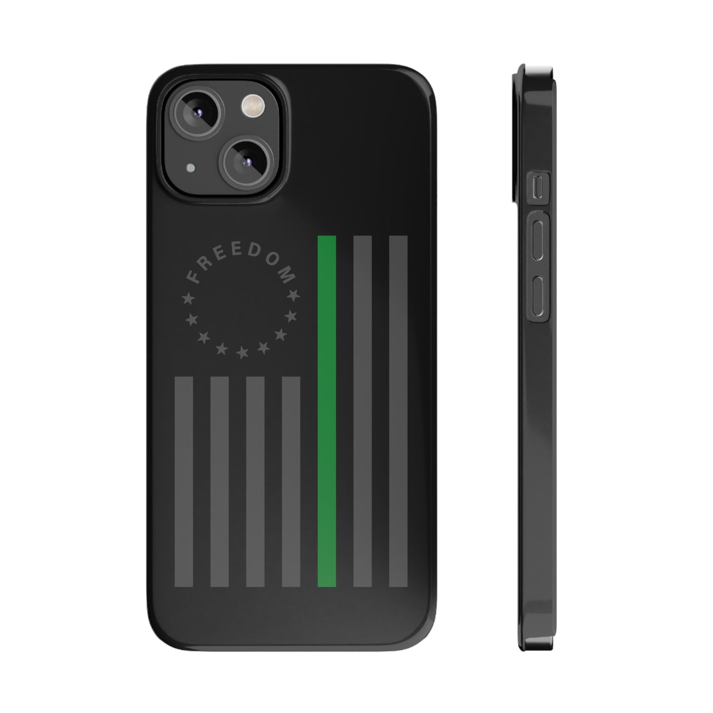 Freedom Collection - (Thin Green Line) - iPhone Cases