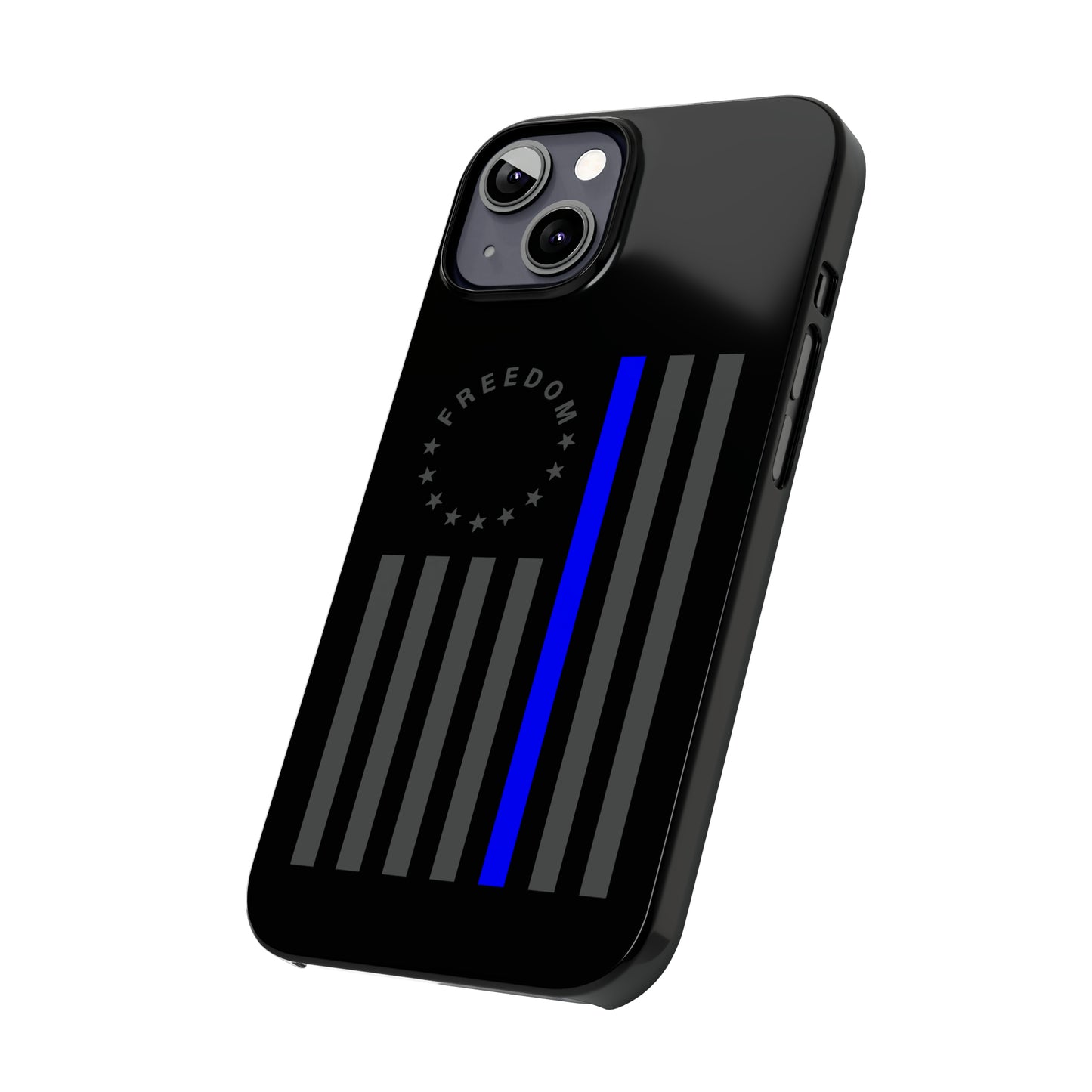 Freedom Collection - (Thin Blue Line) - iPhone Cases