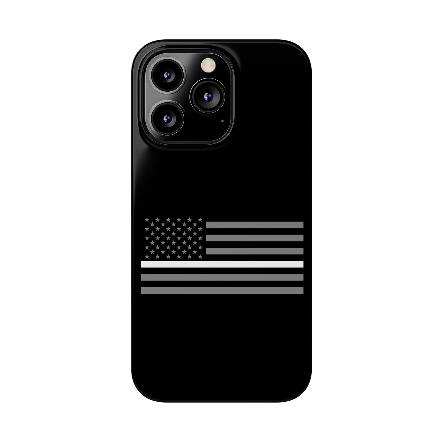 Never Forget Collection (Thin White Line) - iPhone Cases