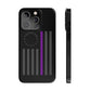 Freedom Collection - (Thin Purple Line) - iPhone Cases