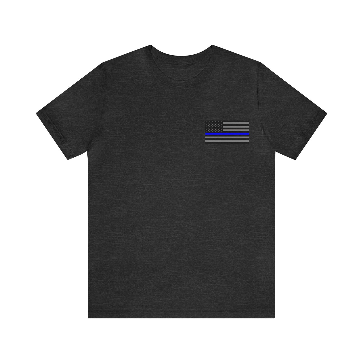 Never Forget Collection (Thin Blue Line) - Unisex Fuser T-shirt