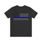 Never Forget Collection (Thin Blue Line) - Unisex Fuser T-shirt