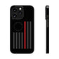 Freedom Collection - (Thin Red Line) - iPhone Cases