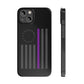 Freedom Collection - (Thin Purple Line) - iPhone Cases