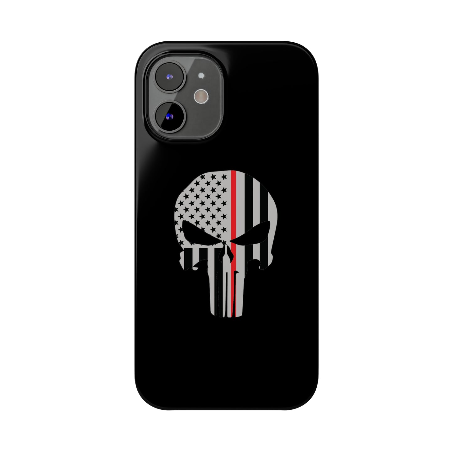 American Punisher Collection (Thin Red Line) - iPhone Cases