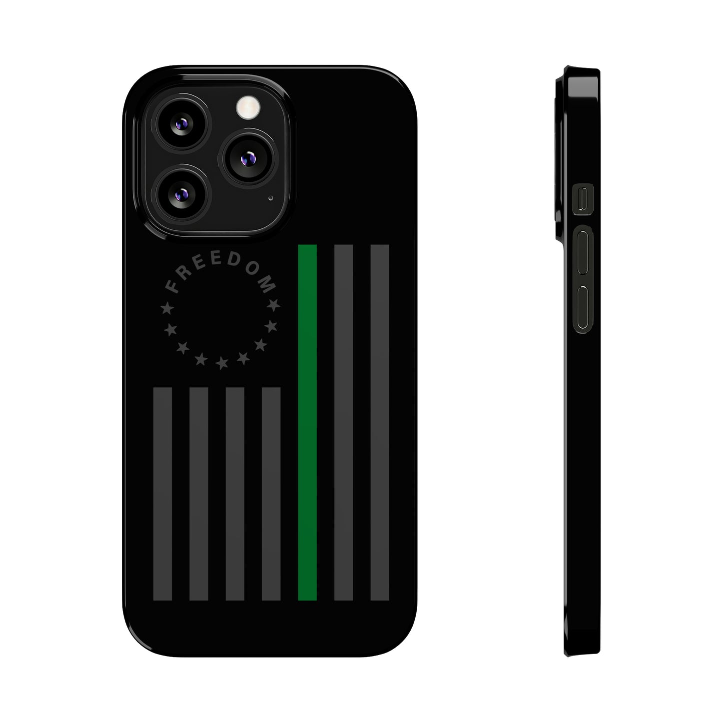 Freedom Collection - (Thin Green Line) - iPhone Cases