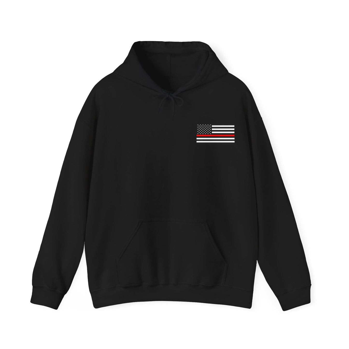 Standard Collection (Thin Red Line)  - Unisex Cruiser Hoodie