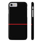 Thin Line Collection (Thin Red Line) - iPhone Cases