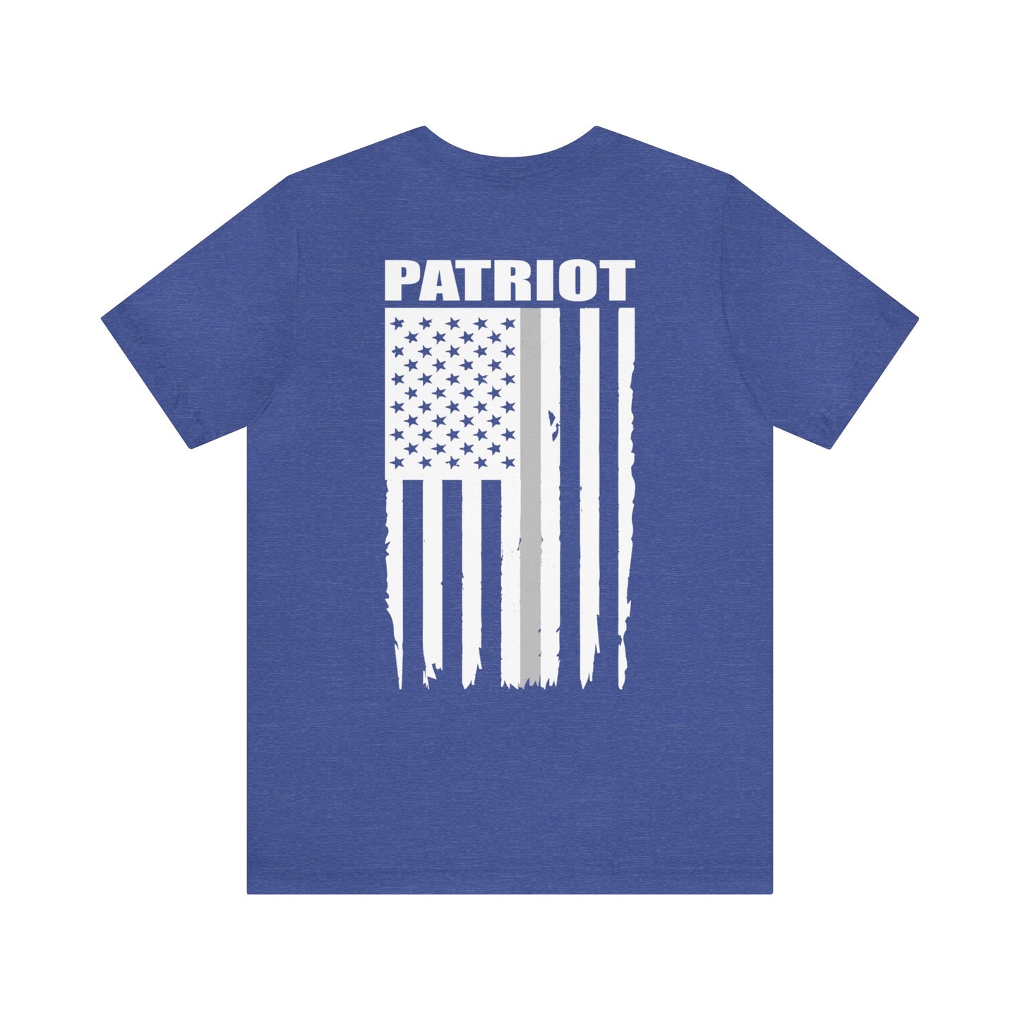 Patriot Collection (Thin Silver Line) - Unisex Fuser T-shirt