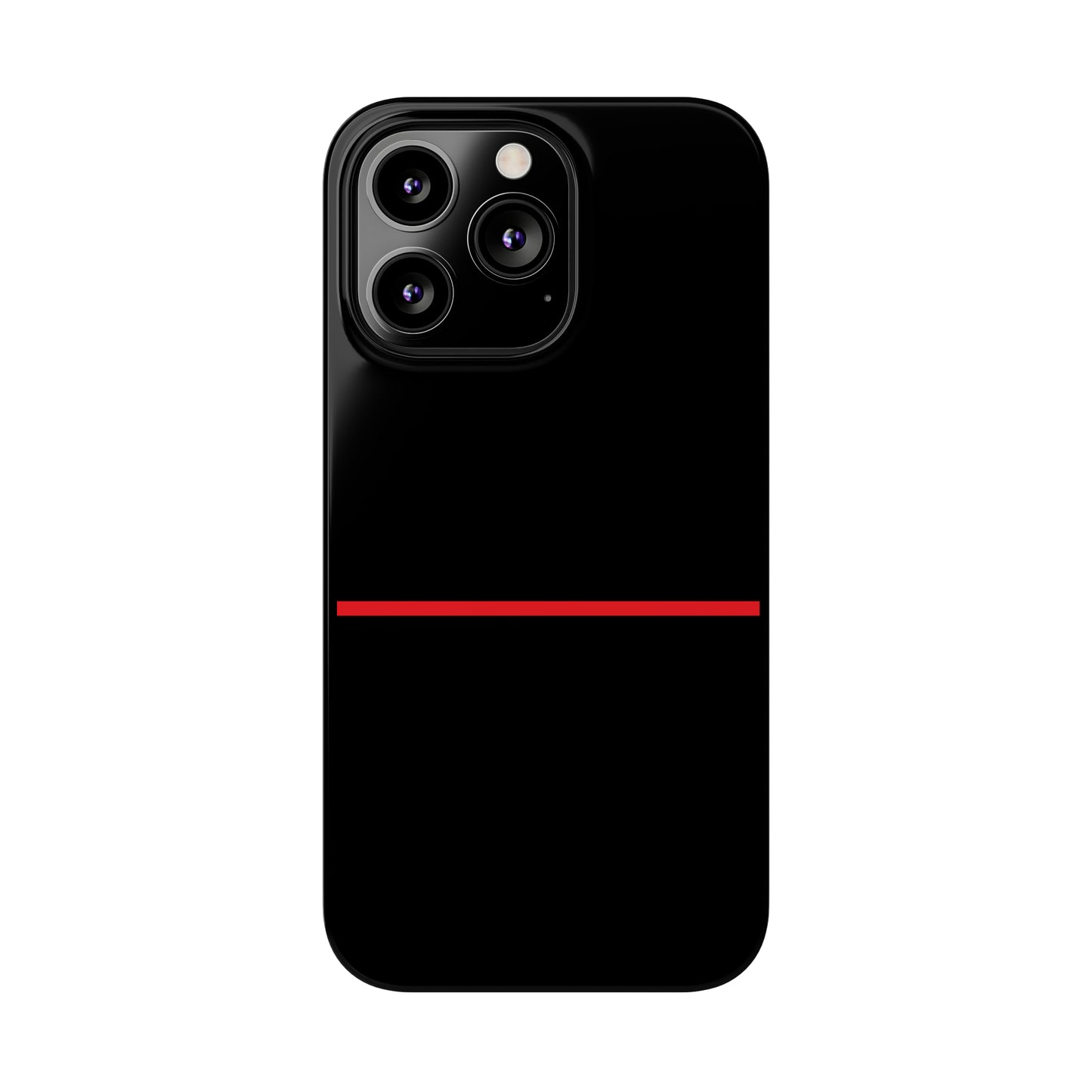 Thin Line Collection (Thin Red Line) - iPhone Cases