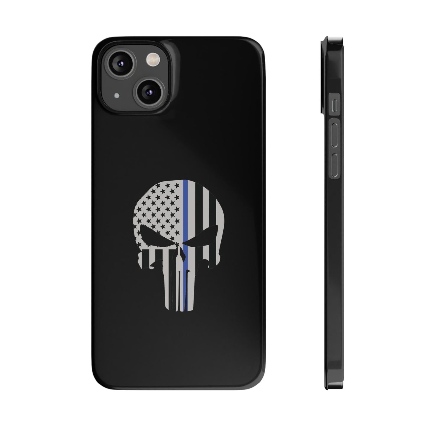 American Punisher Collection (Thin Blue Line) - iPhone Cases