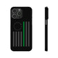 Freedom Collection (Thin Green Line) - iPhone Cases