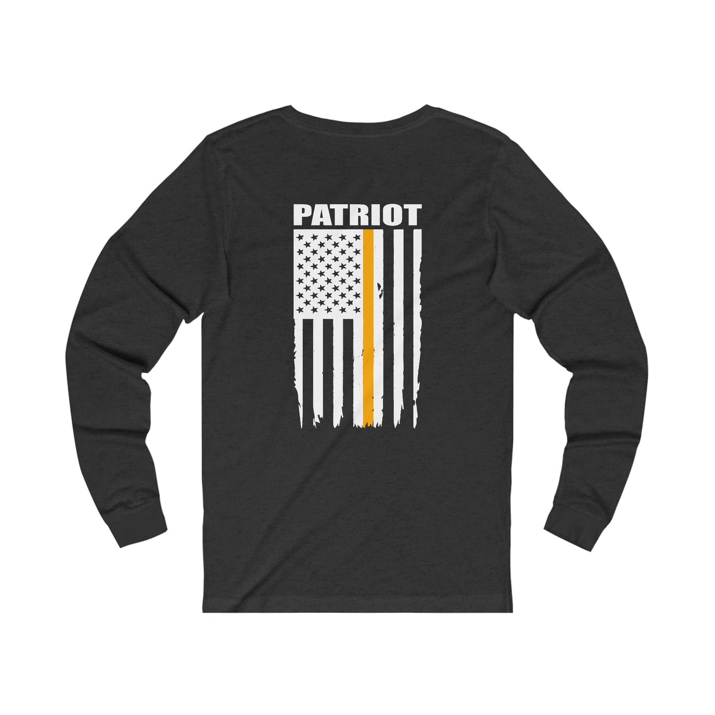 Patriot Collection (Thin Orange Line) - Unisex Jersey Long Sleeve Tee