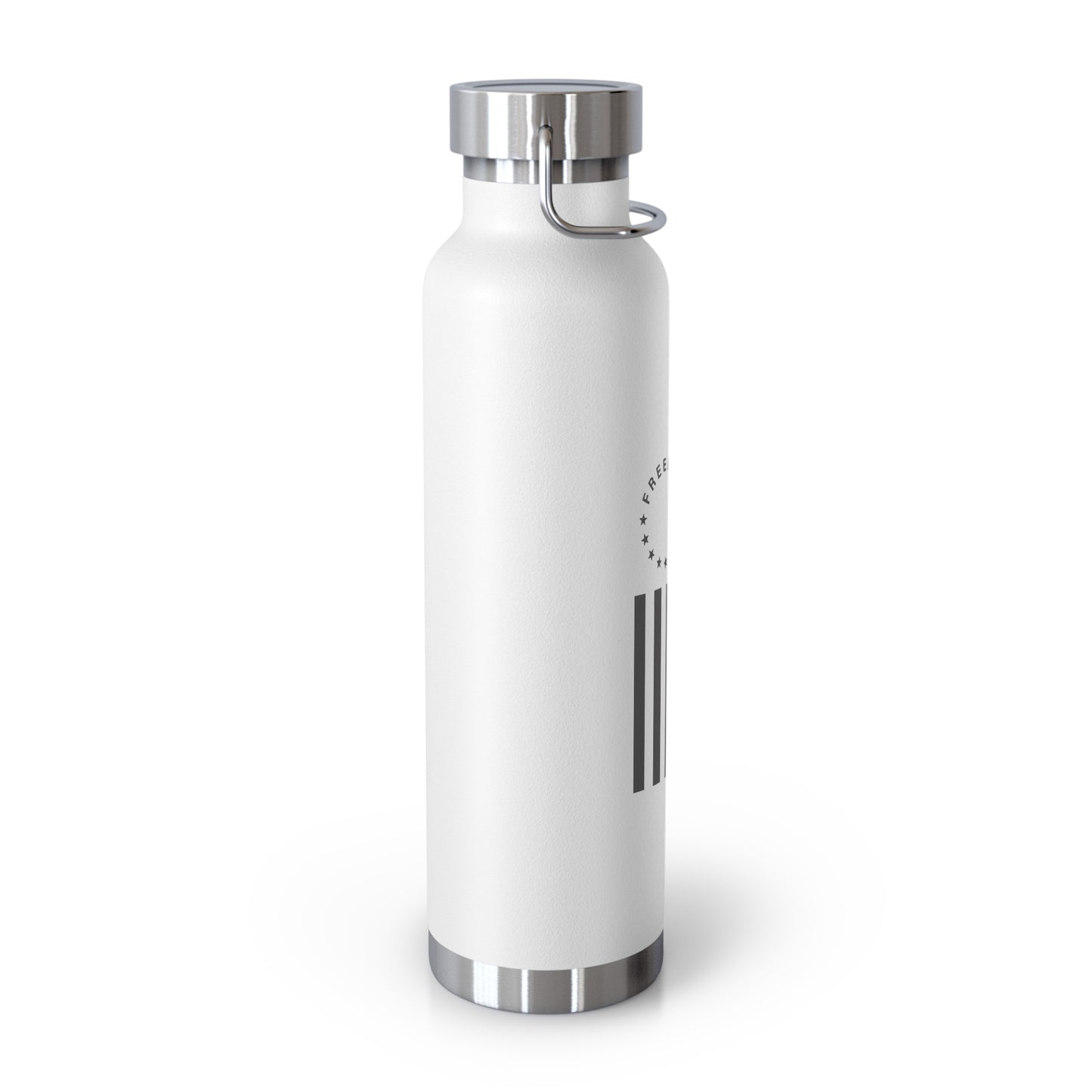 Freedom Collection (Thin Silver Line) - 22oz Vacuum Insulated Bottle