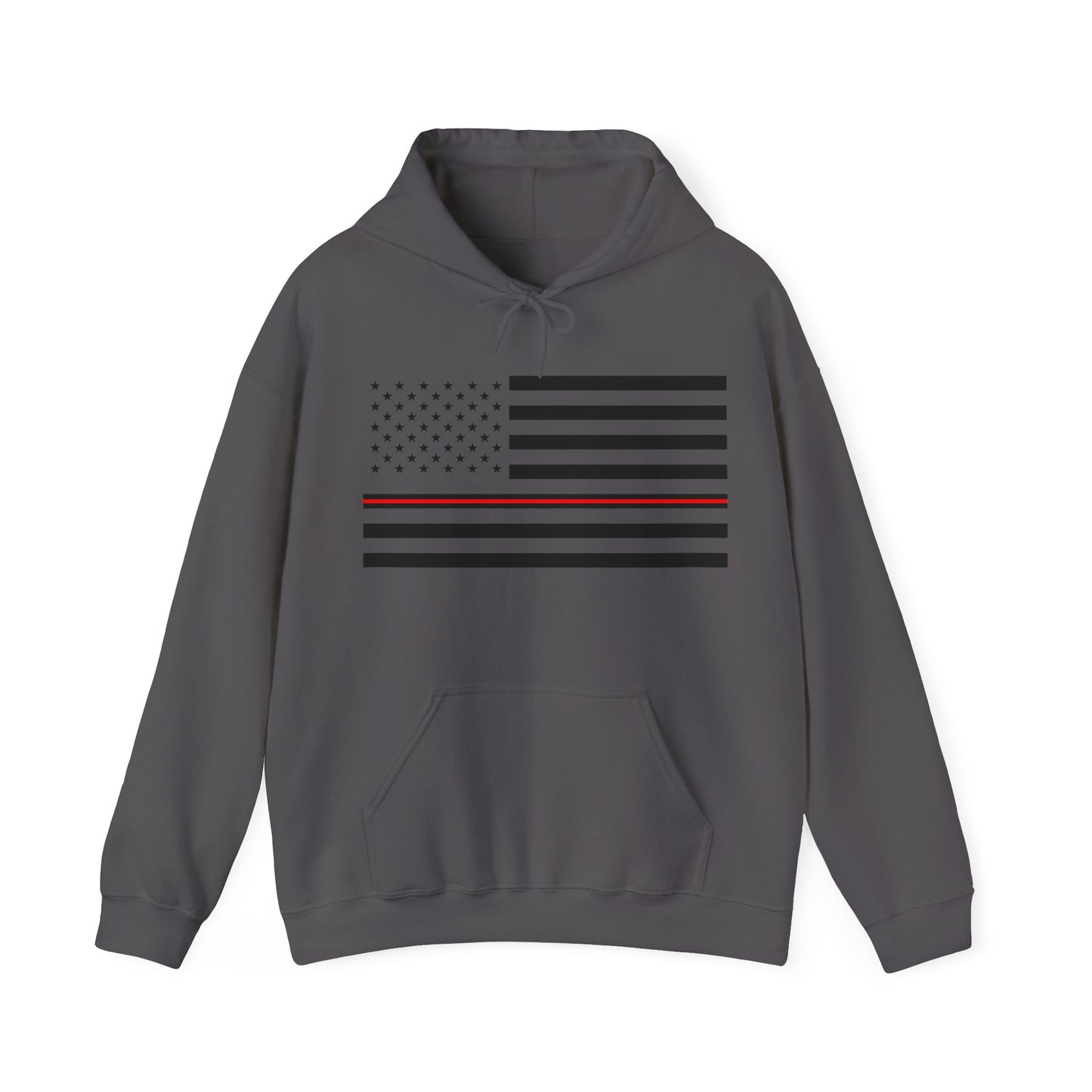 Classic Collection (Thin Red Line) - Unisex Heavy Blend™ Hooded Sweatshirt