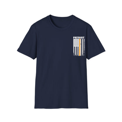 Patriot Collection (Thin Orange Line) - Unisex Softstyle T-Shirt