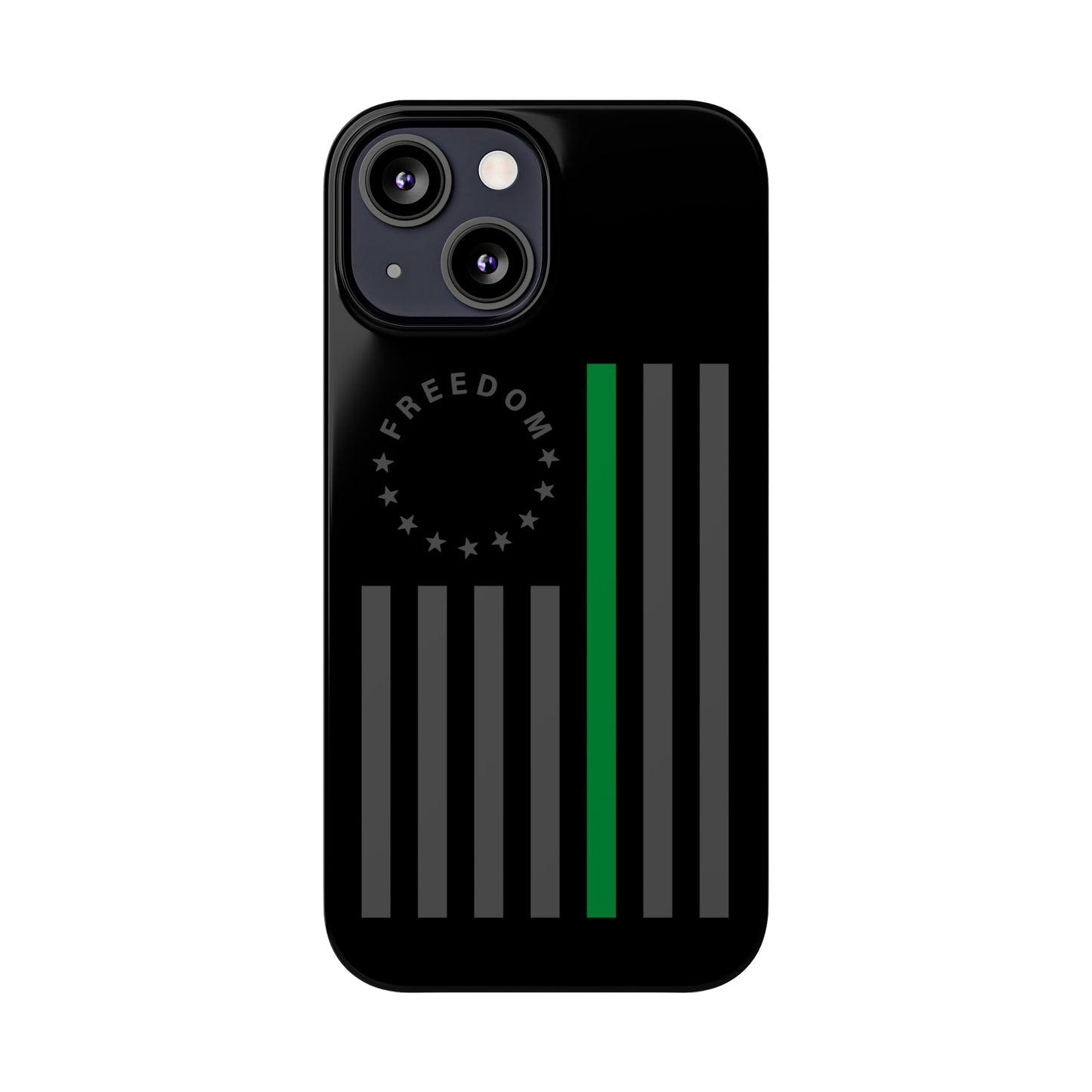 Freedom Collection - (Thin Green Line) - iPhone Cases