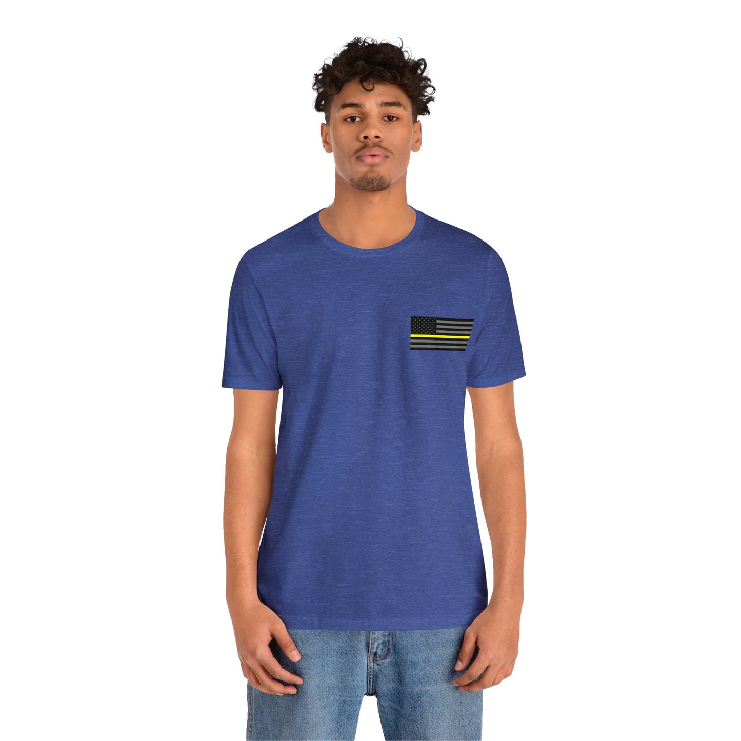 Never Forget Collection (Thin Yellow Line) - Unisex Fuser T-shirt