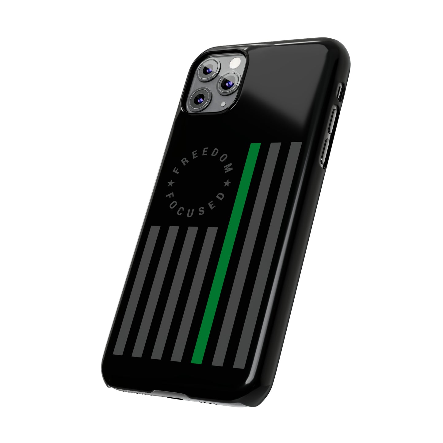 Freedom Collection (Thin Green Line) - iPhone Cases