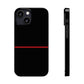 Thin Line Collection (Thin Red Line) - iPhone Cases