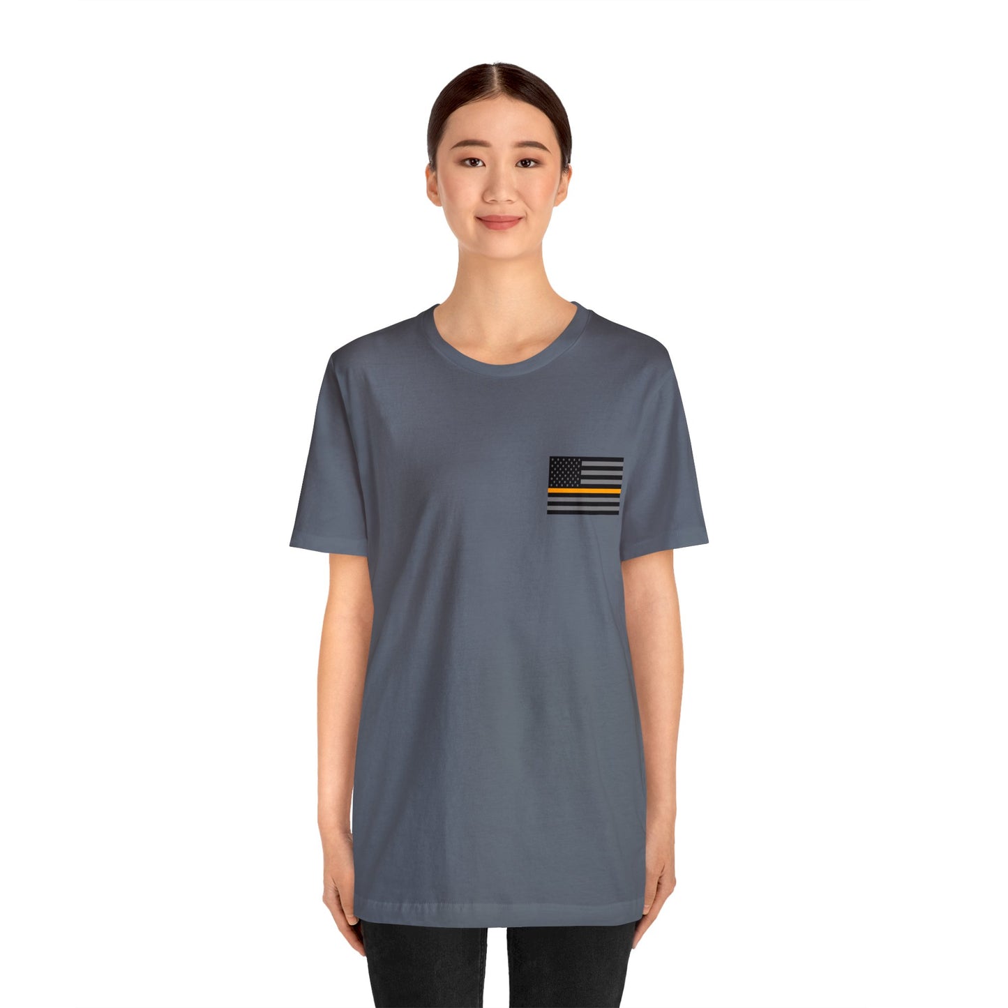 Never Forget Collection (Thin Orange Line) - Unisex Fuser T-shirt