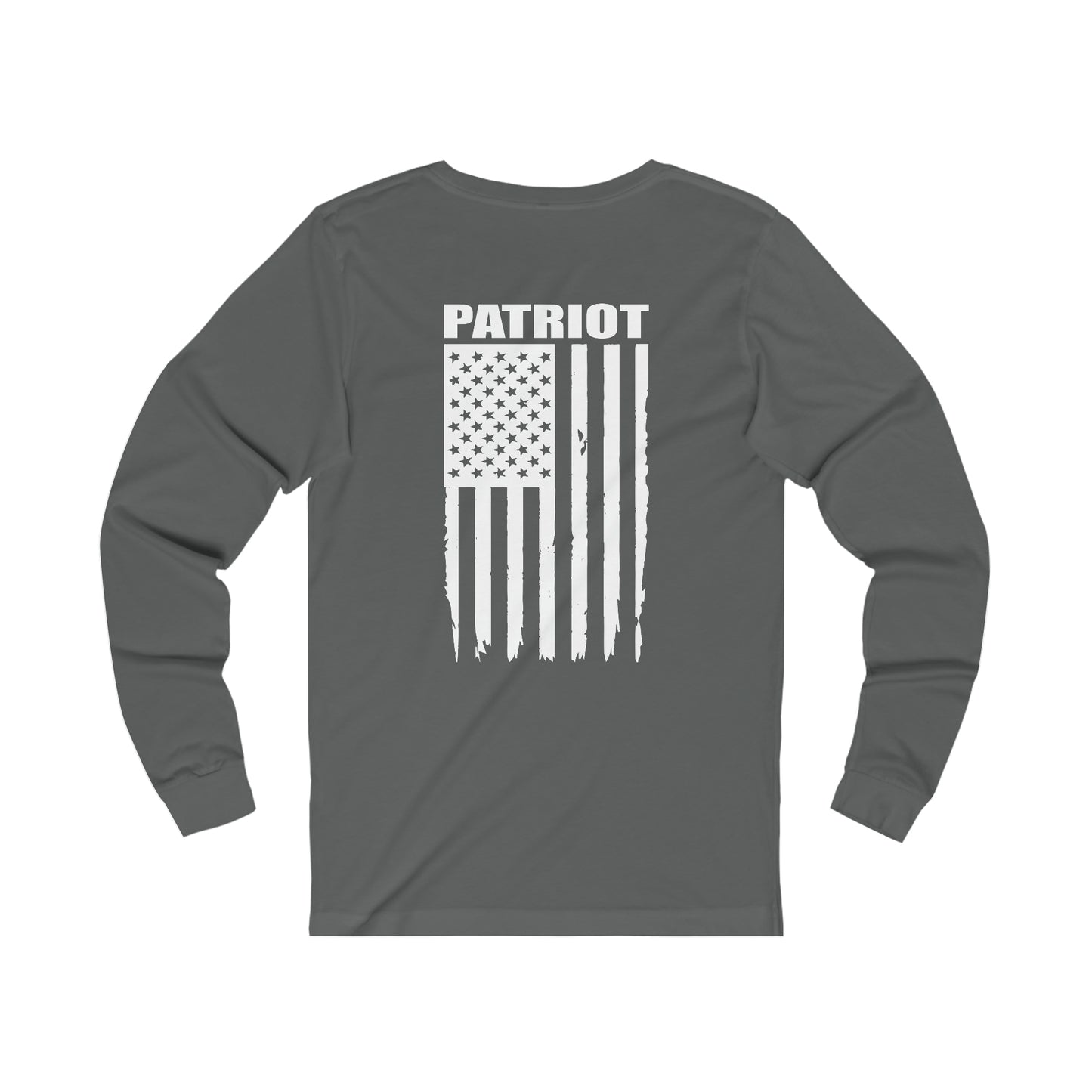 Patriot Collection (Thin White Line) - Unisex Jersey Long Sleeve Tee