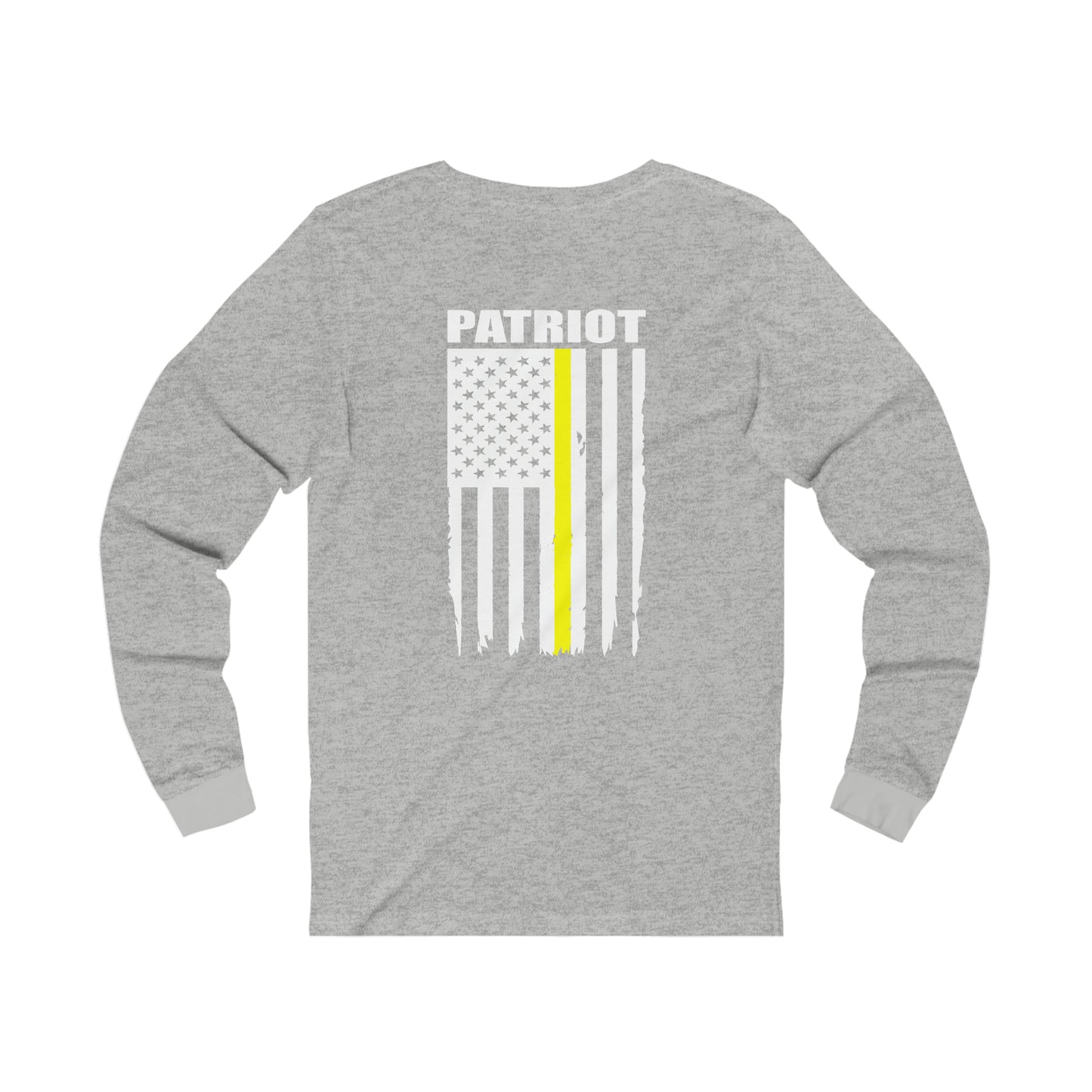 Patriot Collection (Thin Yellow Line) - Unisex Jersey Long Sleeve Tee