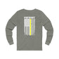 Patriot Collection (Thin Yellow Line) - Unisex Jersey Long Sleeve Tee