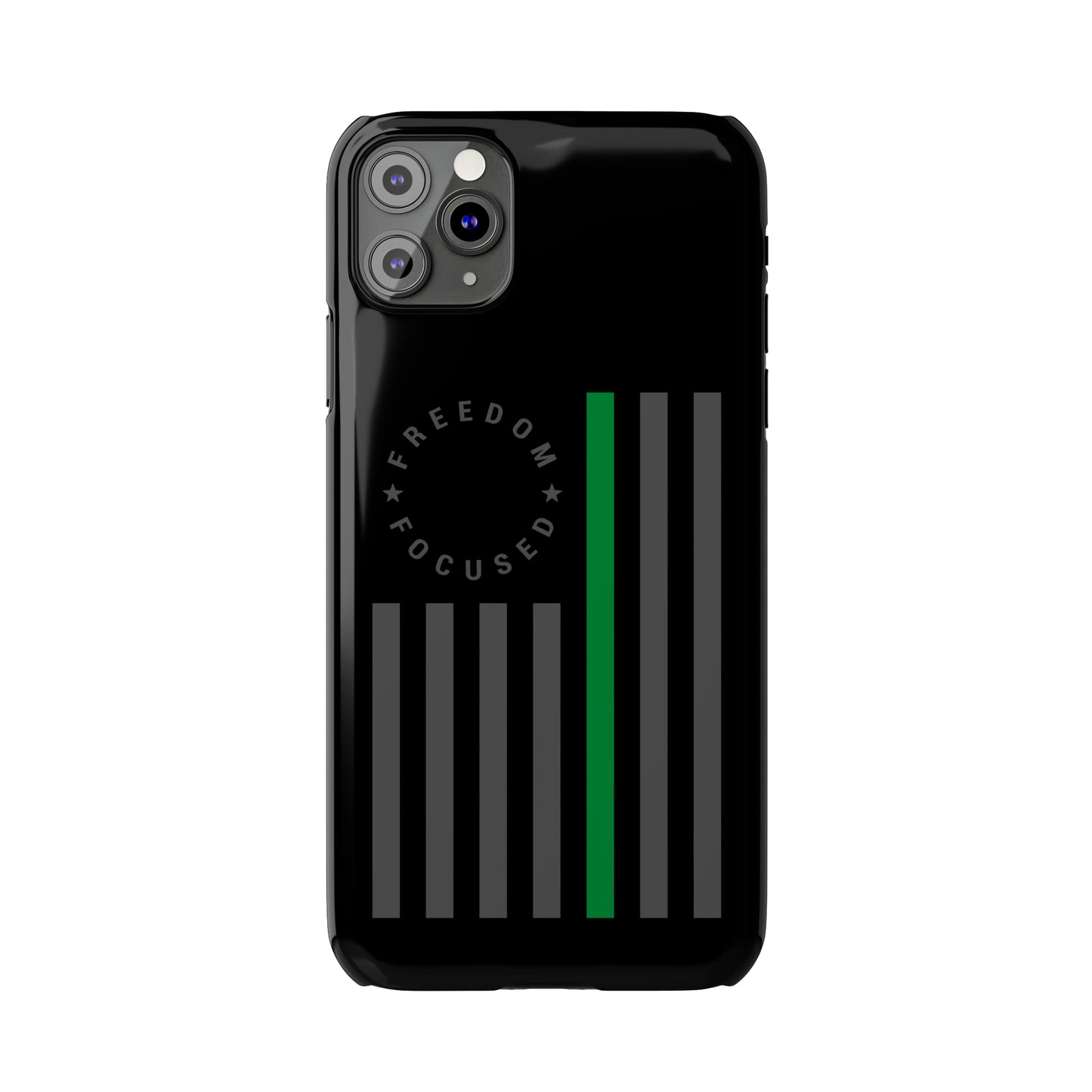 Freedom Collection (Thin Green Line) - iPhone Cases