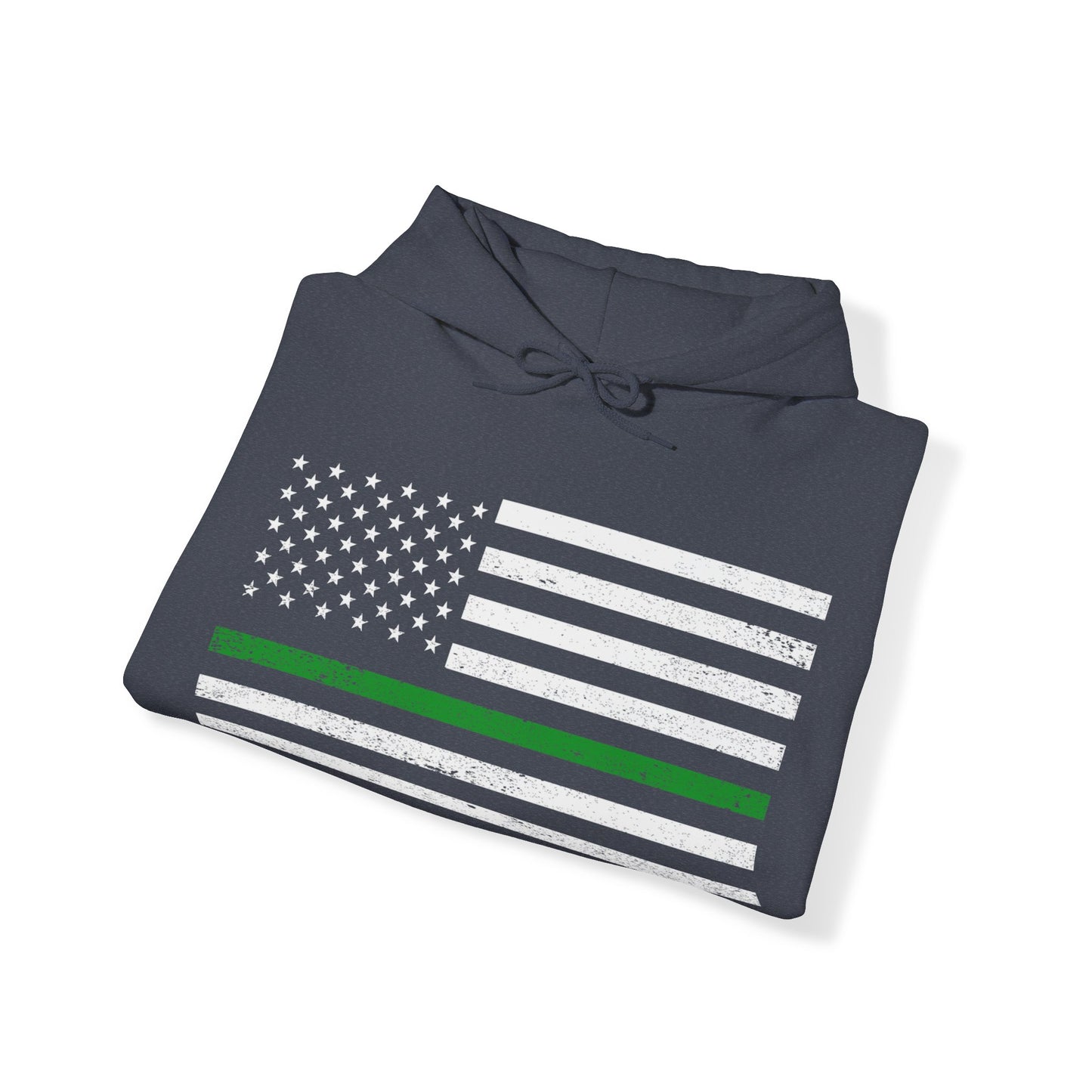 Warrior Collection (Thin Green Line) - Unisex Heavy Blend™ Hooded Sweatshirt