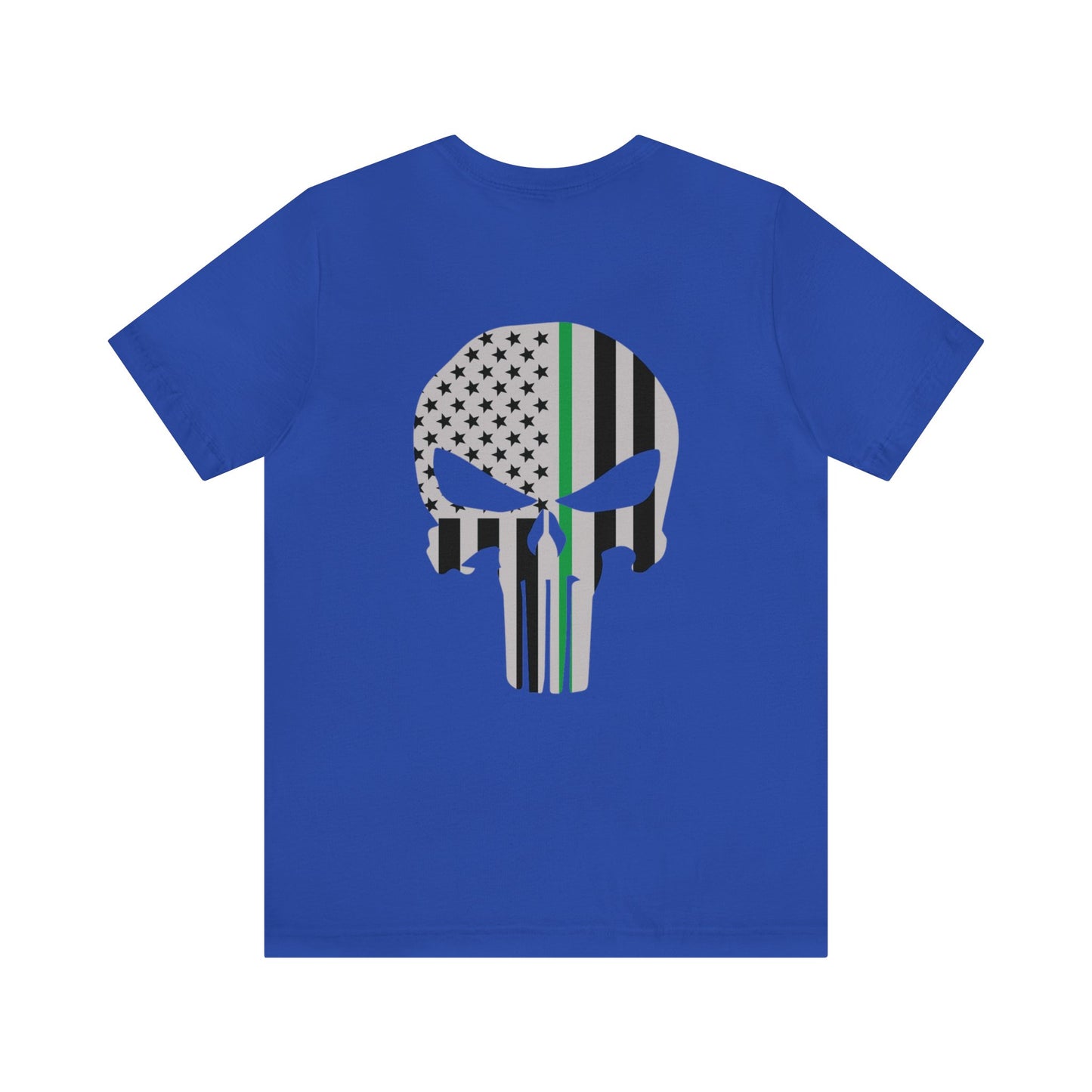 American Punisher Collection (Thin Green Line) - Unisex Fuser T-shirt