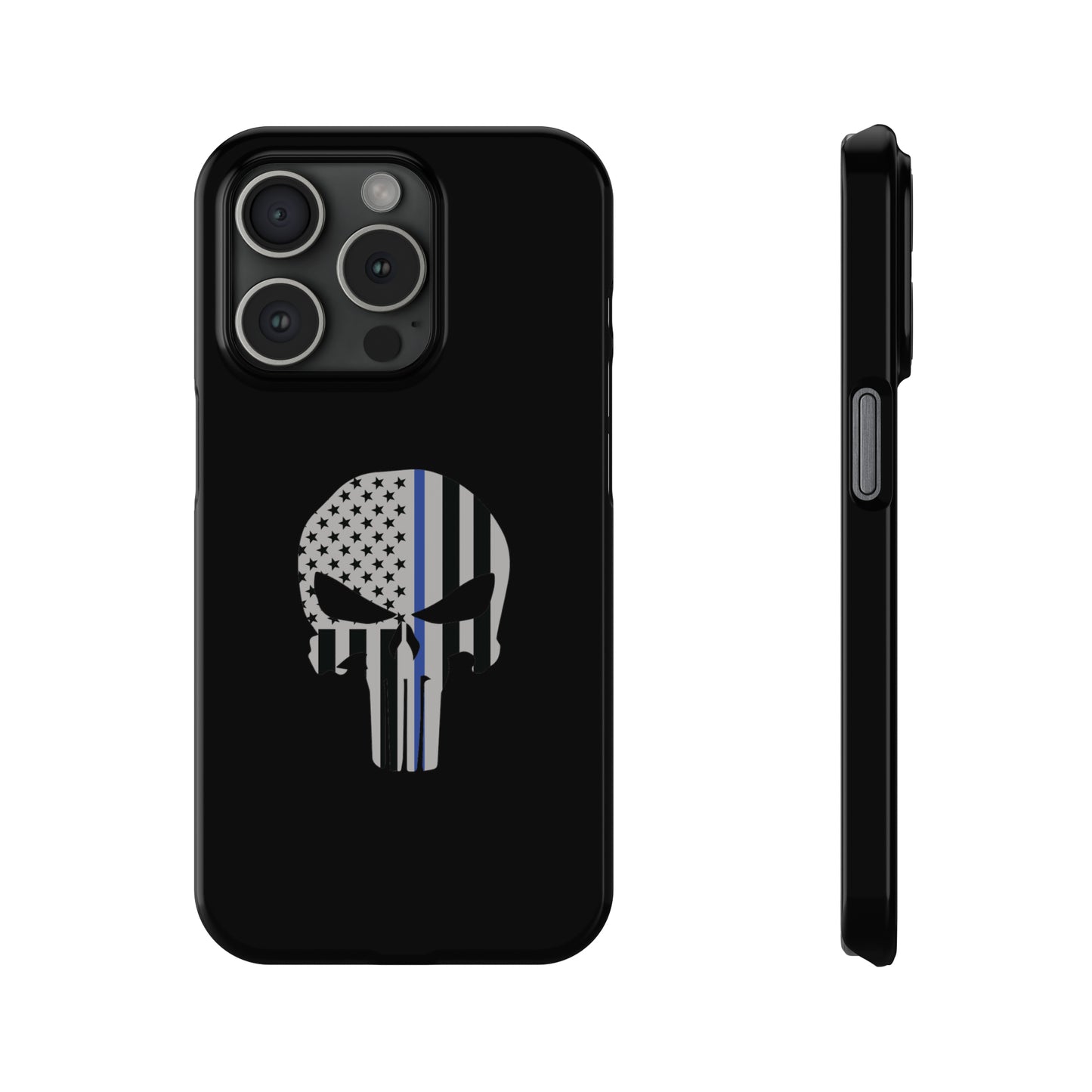 American Punisher Collection (Thin Blue Line) - iPhone Cases