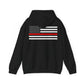 Standard Collection (Thin Red Line)  - Unisex Cruiser Hoodie