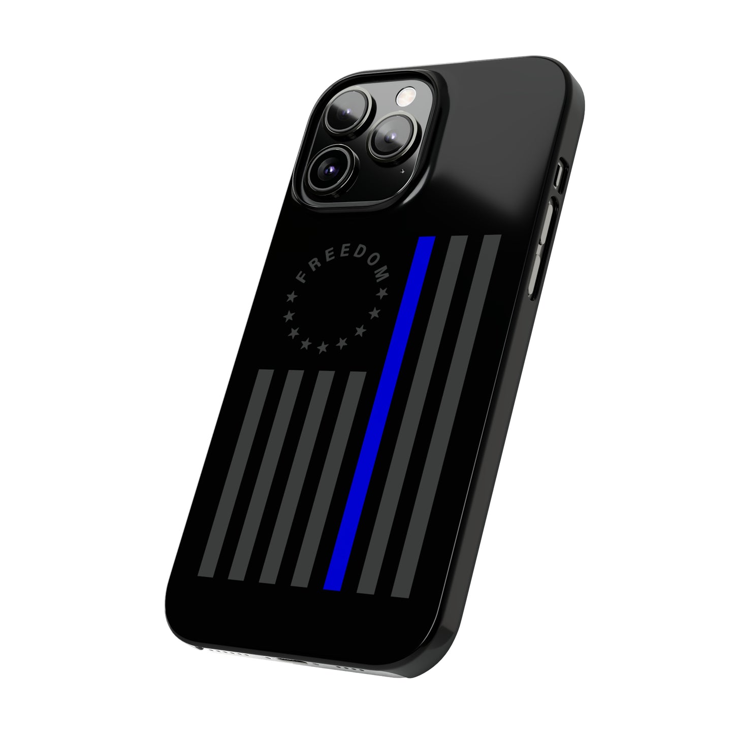 Freedom Collection - (Thin Blue Line) - iPhone Cases