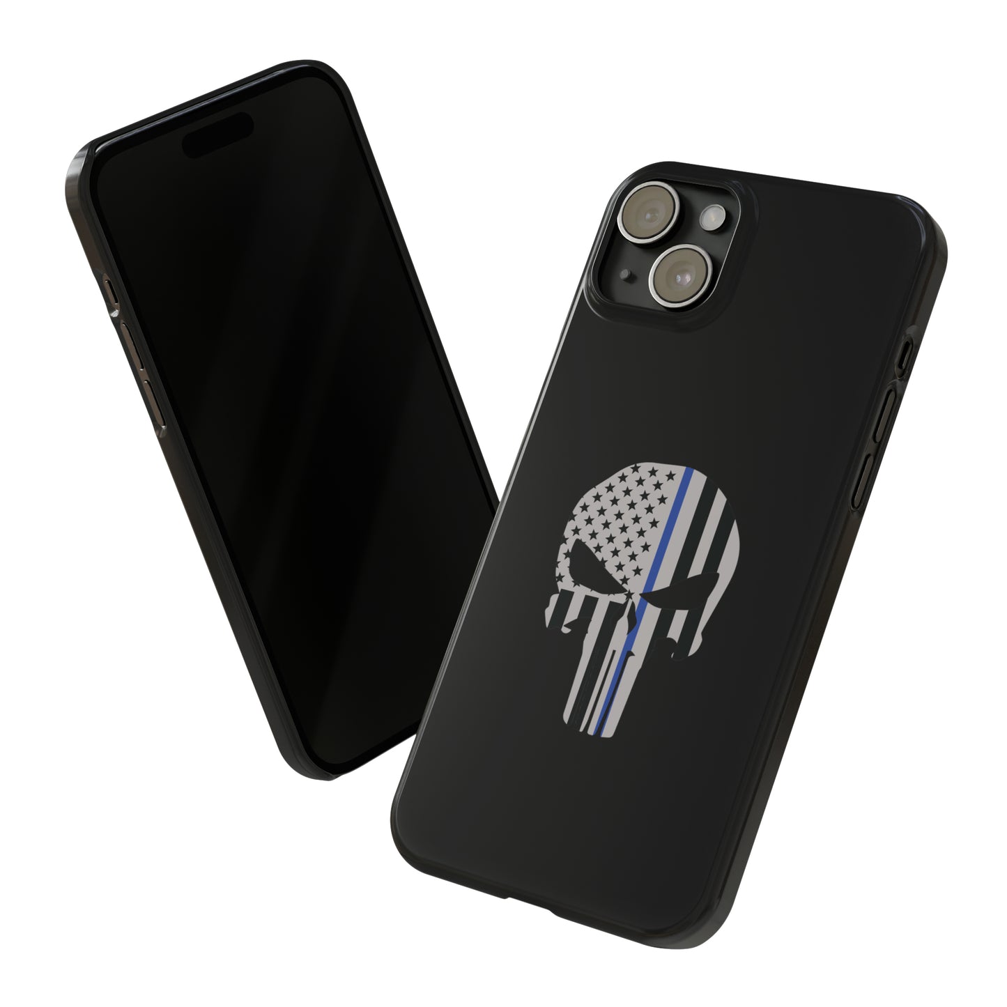 American Punisher Collection (Thin Blue Line) - iPhone Cases