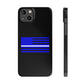 Standard Collection (Thin White & Blue Line) - iPhone Cases