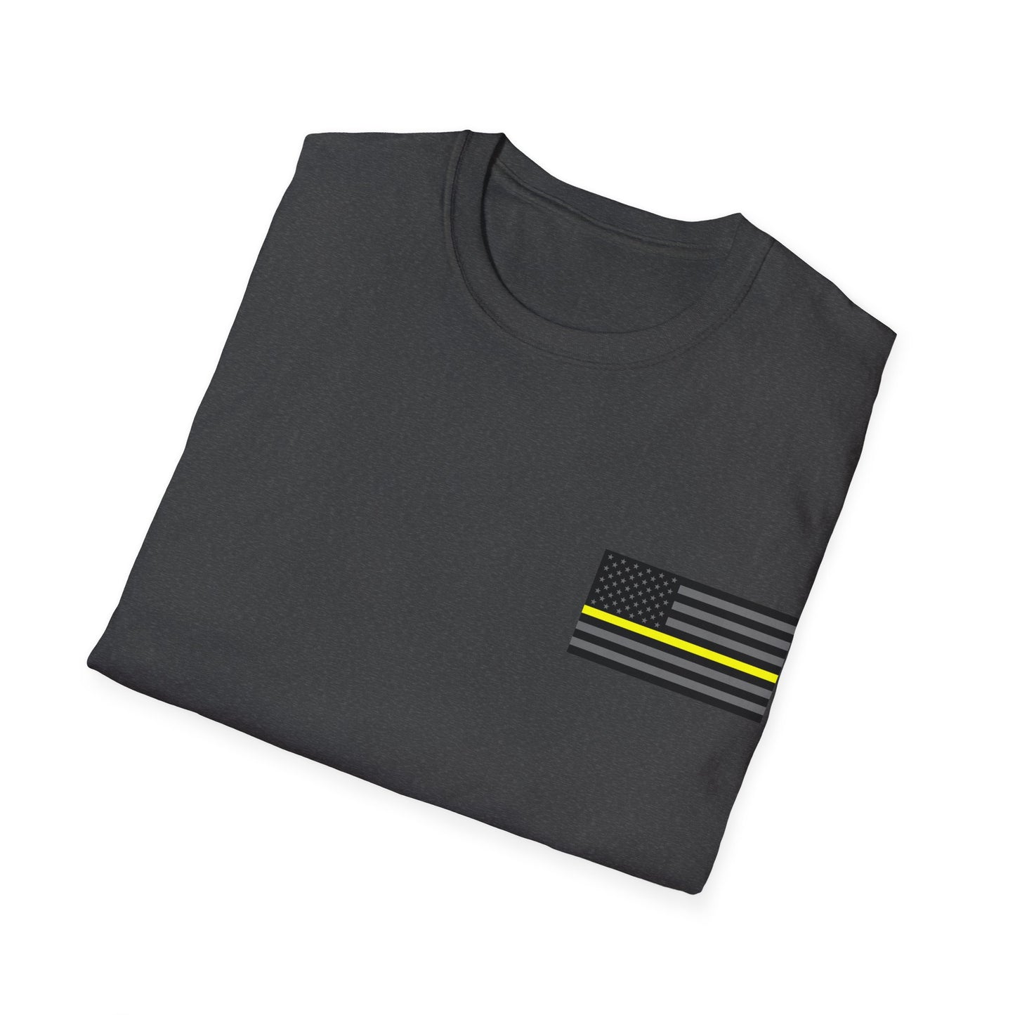 Never Forget Collection (Thin Yellow Line) - Unisex Softstyle T-Shirt