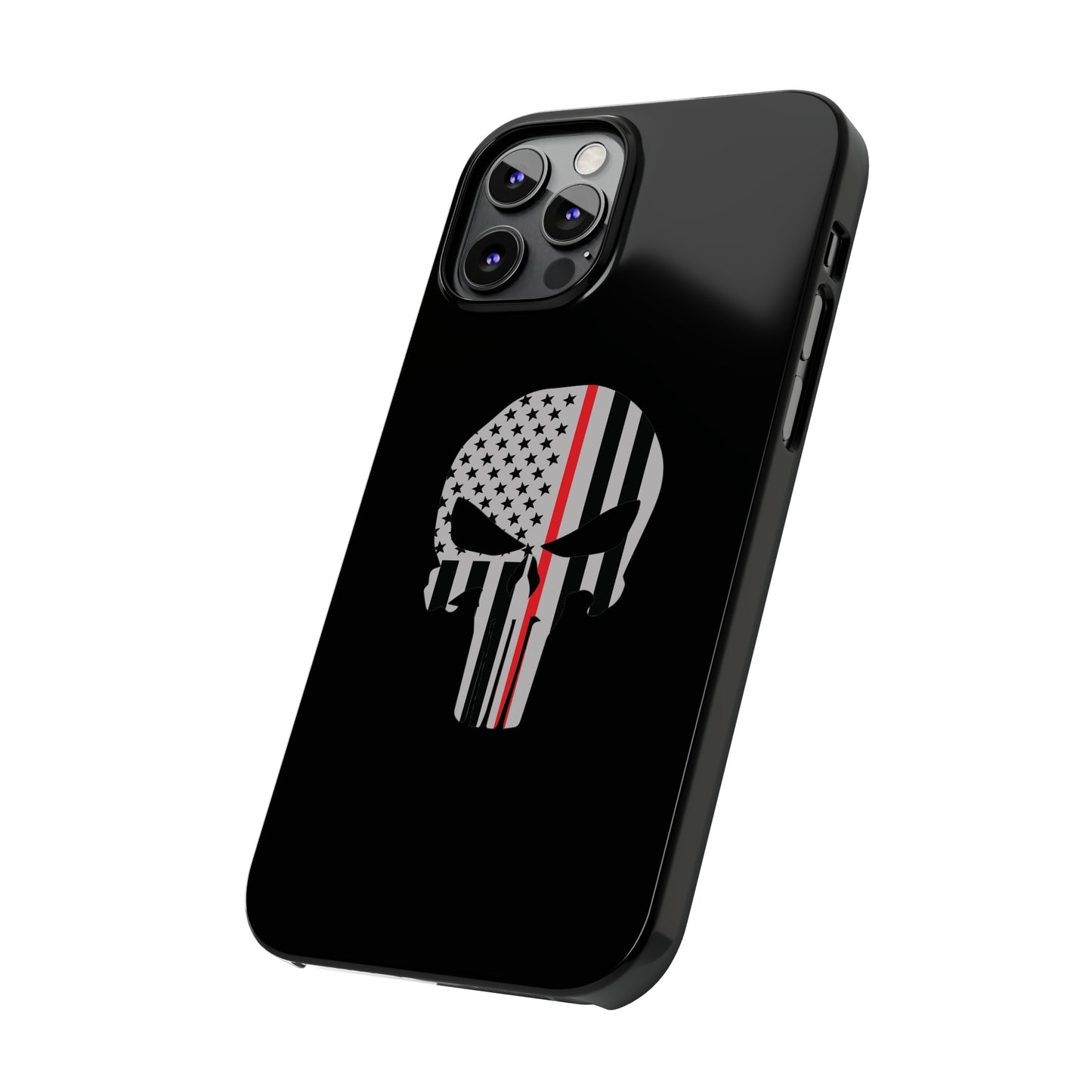 American Punisher Collection (Thin Red Line) - iPhone Cases