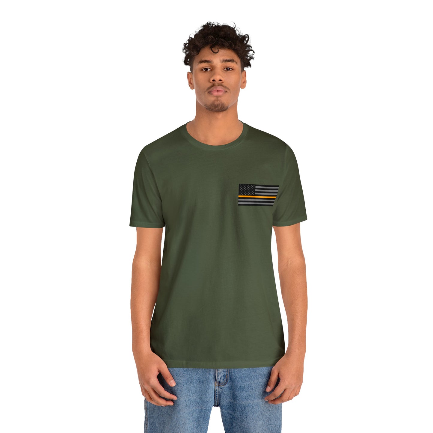 Never Forget Collection (Thin Orange Line) - Unisex Fuser T-shirt