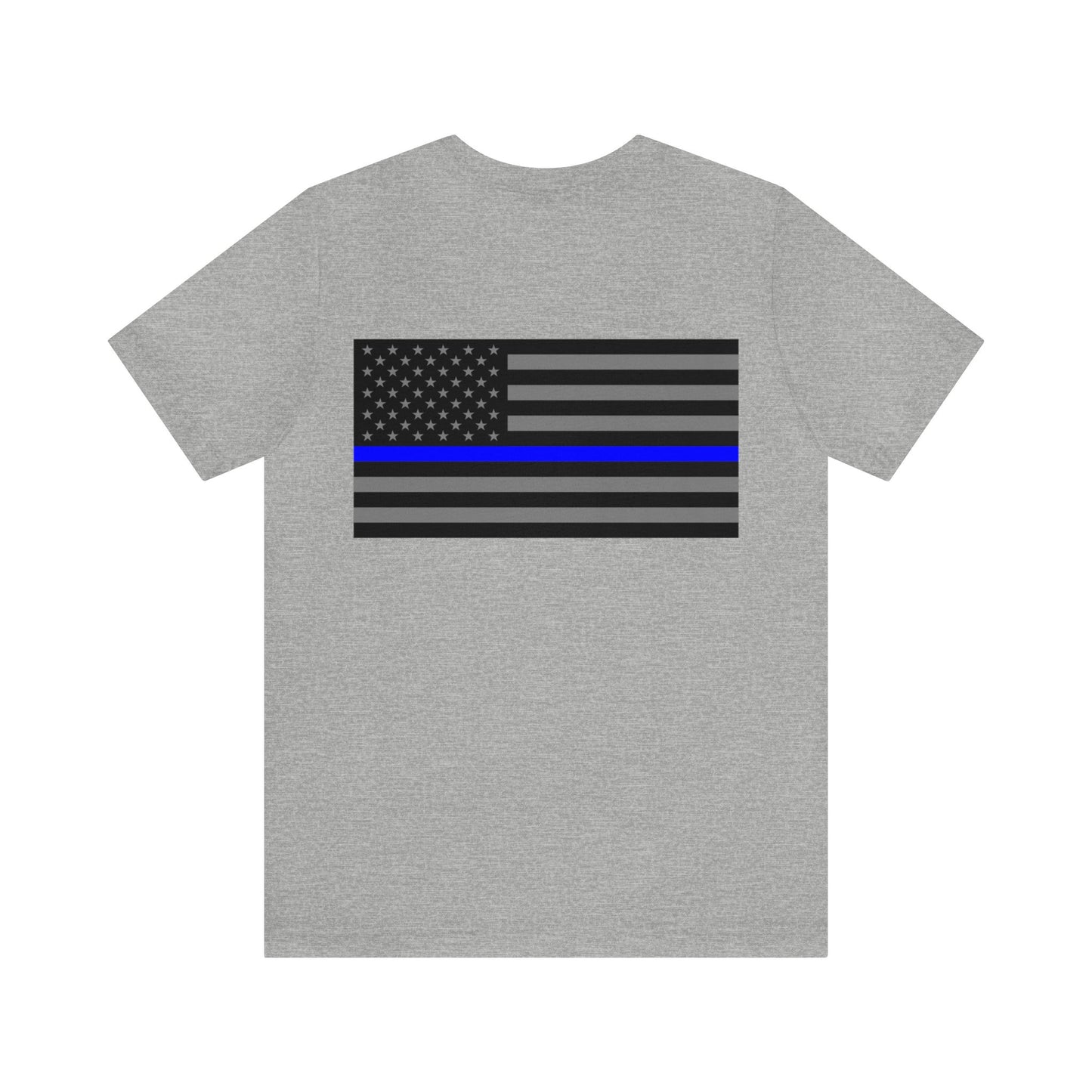 Never Forget Collection (Thin Blue Line) - Unisex Fuser T-shirt